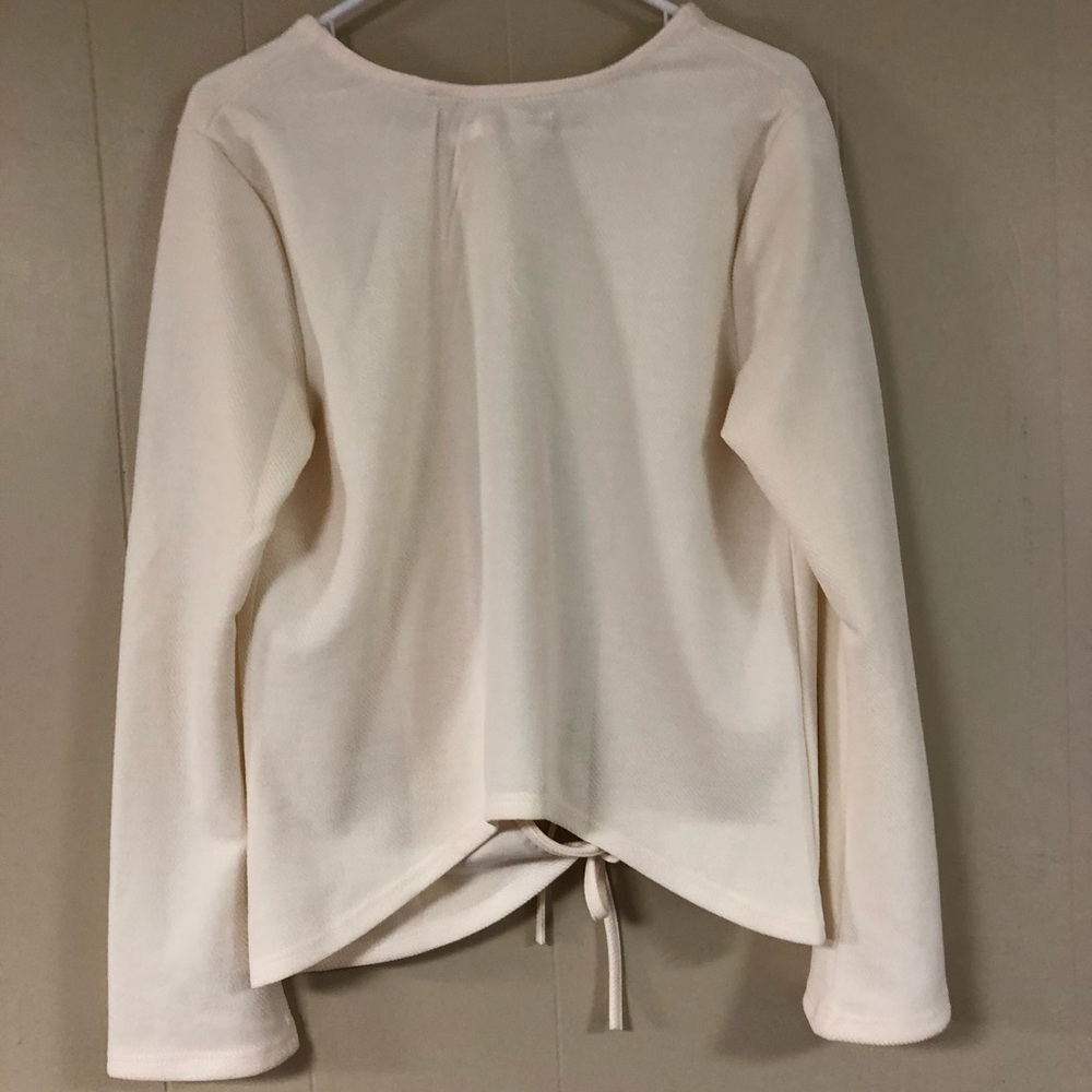 Leading Star Womens White Cover/Blazer
